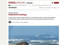 Bild zum Artikel: Menschen in Seenot: Gefährliche Schieflage