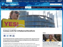 Bild zum Artikel: Europaparlament verabschiedet Urheberrechtsreform