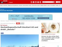 Bild zum Artikel: Bei Ratingen - Hochzeitsgesellschaft blockiert A3 und dreht „Donuts“