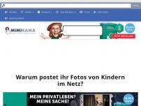 Bild zum Artikel: Warum postet ihr Fotos von Kindern im Netz?