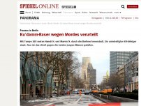 Bild zum Artikel: Prozess in Berlin: Ku'damm-Raser wegen Mordes verurteilt