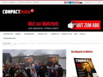 Bild zum Artikel: EMPÖREND: Antifa-Mob auf Greta-Demo greift COMPACT-Plakateträger gewaltsam an, zerstört alle Plakate mit „Greta nervt“!