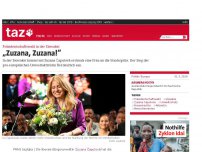 Bild zum Artikel: Präsidentschaftswahl in der Slowakei: „Zuzana, Zuzana!“
