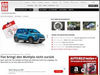 Bild zum Artikel: Fiat Multipla (2020): Neuauflage Fiat bringt den Multipla zurück
