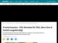 Bild zum Artikel: News: Frontschweine ist zurück! - Vollwertiges PS1-Remake erscheint Ende 2019