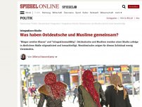 Bild zum Artikel: Integrations-Studie: Was haben Ostdeutsche und Muslime gemeinsam?