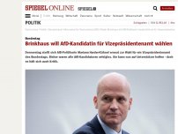 Bild zum Artikel: Bundestag: Brinkhaus will AfD-Kandidatin für Vizepräsidentenamt wählen