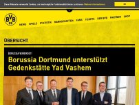 Bild zum Artikel: Borussia Dortmund unterstützt Gedenkstätte Yad Vashem
