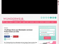 Bild zum Artikel: Jugendliche spurlos verschwunden: Wer hat die vermisste Alicia gesehen?