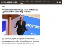 Bild zum Artikel: Österreichische Lösung: Jeder Brite kann „persönlichen Brexittag“ wählen