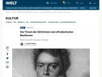Bild zum Artikel: Der Traum der Aktivisten vom afrodeutschen Beethoven