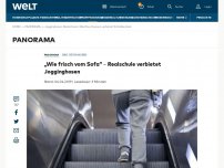 Bild zum Artikel: „Wie frisch vom Sofa“ – Realschule verbietet Jogginghosen