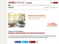 Bild zum Artikel: Familie aus Nordrhein-Westfalen: Geheime Rückholaktion für deutsche IS-Braut