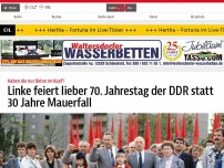 Bild zum Artikel: Linke feiert lieber 70. Jahrestag de r DDR statt 30 Jahre Mauerfall