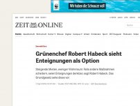 Bild zum Artikel: Immobilien: Grünen-Chef Robert Habeck sieht Enteignungen als Option