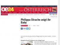 Bild zum Artikel: Philippa Strache zeigt ihr Baby