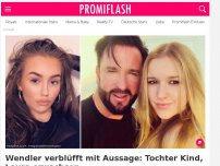 Bild zum Artikel: Wendler verblüfft mit Aussage: Tochter Kind, Laura erwachsen