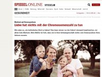 Bild zum Artikel: Bluttest auf Downsyndrom: Liebe hat nichts mit der Chromosomenzahl zu tun