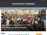 Bild zum Artikel: Polen antwortet mit dem Rosenkranz auf die Islamisierung des öffentlichen Raumes