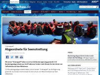 Bild zum Artikel: 'Osterappell': Abgeordnete für Seenotrettung