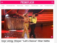 Bild zum Artikel: User einig: Dieser 'Let's Dance'-Star hätte gehen müssen!