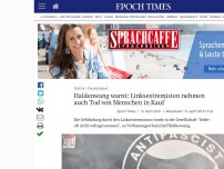 Bild zum Artikel: Haldenwang warnt: Linksextremisten nehmen auch Tod von Menschen in Kauf