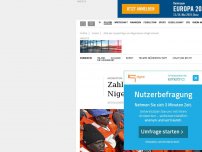 Bild zum Artikel: Migration: Zahl der Asylanträge von Nigerianern steigt schnell