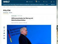 Bild zum Artikel: Millionenschaden bei Betrug mit Mehrfachidentitäten