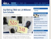 Bild zum Artikel: Asyl-Betrug: Mehr als 1,6 Millionen Euro Schaden