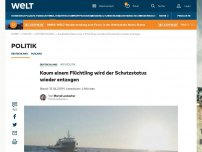 Bild zum Artikel: Kaum einem Flüchtling wird der Schutzstatus wieder entzogen