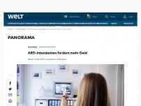 Bild zum Artikel: ARD-Intendanten fordern mehr Geld