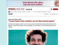 Bild zum Artikel: Stürmerstar Mohamed Salah: 'Frauen haben mehr verdient, als wir ihnen derzeit geben'