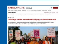 Bild zum Artikel: Bangladesch: 19-Jährige meldet sexuelle Belästigung - und wird verbrannt