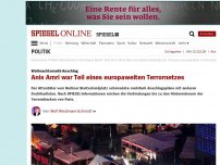 Bild zum Artikel: Weihnachtsmarkt-Anschlag: Anis Amri war Teil eines europaweiten Terrornetzes