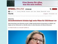 Bild zum Artikel: Klimaschutz: Umweltministerin Schulze legt erste Pläne für CO2-Steuer vor