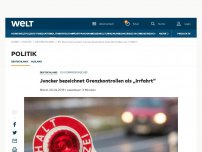 Bild zum Artikel: Juncker bezeichnet Merkel als „hochqualifiziert“ für EU-Amt