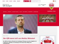 Bild zum Artikel: Der VfB trennt sich von Markus Weinzierl