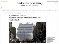 Bild zum Artikel: Leserdiskussion: Klimawandel: Sind Kreuzfahrten noch vertretbar?