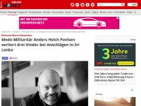 Bild zum Artikel: Reichster Mann Dänemarks - Mode-Milliardär Anders Holch Povlsen verliert drei Kinder bei Anschlägen in Sri Lanka