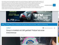 Bild zum Artikel: Aufruf: Pferde in Krefeld vergiftet? Hof bittet bei Facebook um Hilfe