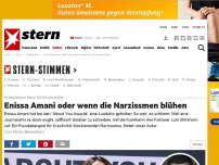 Bild zum Artikel: M. Beisenherz: Sorry, ich bin privat hier: Enissa Amani oder wenn die Narzissmen blühen