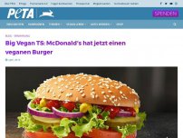 Bild zum Artikel: Big Vegan TS: McDonalds hat jetzt einen veganen Burger