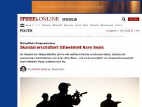 Bild zum Artikel: Mutmaßliche Kriegsverbrechen: Skandal erschüttert Elite-Einheit Navy Seals