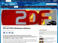 Bild zum Artikel: Medien: ZDF darf NPD-Werbespot ablehnen