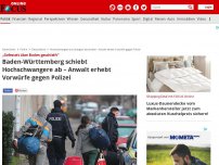 Bild zum Artikel: „Gefesselt über Boden geschleift“ - Baden-Württemberg schiebt Hochschwangere ab – Anwalt erhebt Vorwürfe gegen Polizei