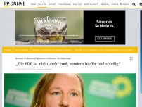 Bild zum Artikel: Grünen-Fraktionschef Anton Hofreiter im Interview: „Die FDP ist nicht mehr cool, sondern bieder und spießig“