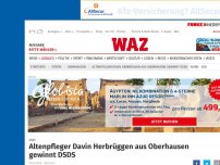 Bild zum Artikel: DSDS: Altenpfleger Davin Herbrüggen aus Oberhausen gewinnt DSDS