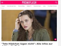 Bild zum Artikel: 'Tote Mädchen lügen nicht': Alle Infos zur dritten Staffel!