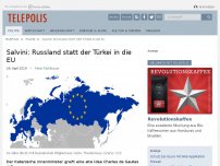 Bild zum Artikel: Salvini: Russland statt der Türkei in die EU