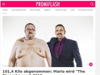 Bild zum Artikel: 101,4 Kilo abgenommen: Mario wird 'The Biggest Loser' 2019